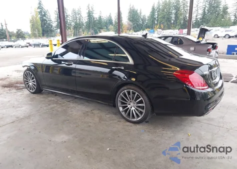2015 Mercedes-Benz S 550 4Matic z USA, uszkodzony, nr VIN WDDUG8FB3FA149368